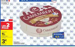 Carrefour Camembert carrefour classic offre