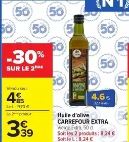 Carrefour Huile d'olive carrefour extra offre