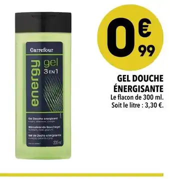 Supeco Gel Douche énergisante offre