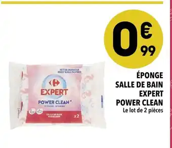 Supeco Éponge Salle de Bain Expert Power Clean offre