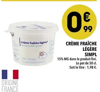 Crème Fraîche Légère
