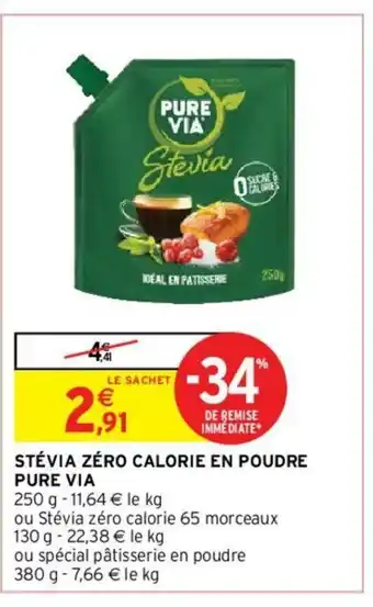 Stévia Zéro Calorie En Poudre
