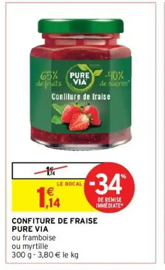 Intermarché Hyper Confiture de Fraise offre