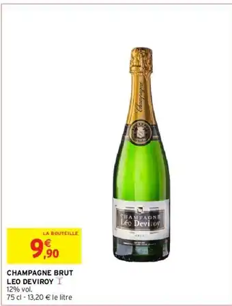 Intermarché Hyper Champagne Brut Leo Deviroy offre