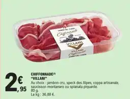 E.Leclerc CHIFFONNADE VILLANI offre