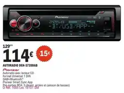 E.Leclerc Autoradio DEH-S720DAB offre