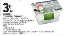 E.Leclerc Burrata offre
