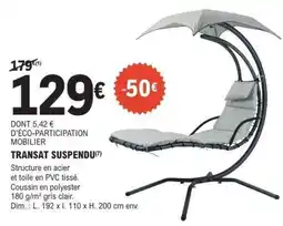 E.Leclerc TRANSAT SUSPENDU offre