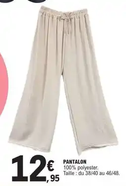 E.Leclerc Pantalon offre