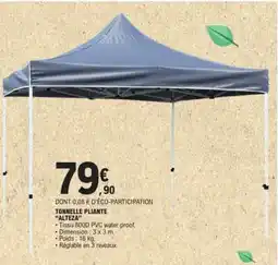 E.Leclerc TONNELLE PLIANTE ALTEZA offre