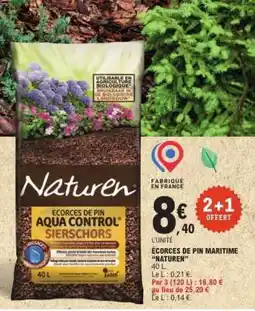 E.Leclerc ÉCORCES DE PIN MARITIME “NATUREN” offre