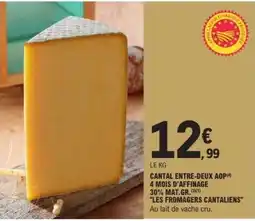 E.Leclerc Cantal Entre Deux AOP offre