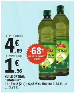 E.Leclerc Huile Optima Tramier offre