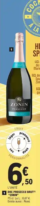 E.Leclerc DOC PROSECCO BRUT offre