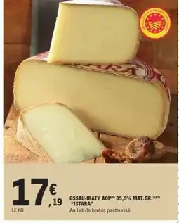 E.Leclerc Ossau Iraty Aop offre