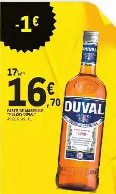 E.Leclerc Pastis de Marseille 'Plessis-Duval' offre