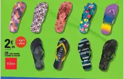 E.Leclerc Tongs Homme, Femme ou Enfant offre