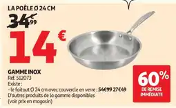 Auchan La poêle Ø 24 cm offre