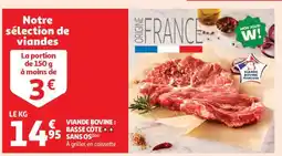Auchan Viande Bovine : Basse Cote offre
