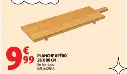 Auchan PLANCHE APÉRO 26 X 88 CM offre