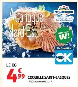 Auchan COQUILLE SAINT-JACQUES (Pecten maximus) offre