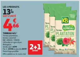 Auchan TERREAU 40 L offre