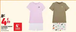 Auchan Pyjashort Enfant Inextenso offre