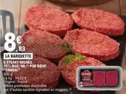 E.Leclerc Charal - la barquette offre
