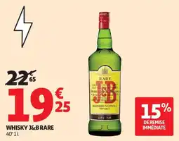 Auchan Whisky j&brare offre