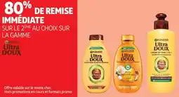 Auchan Garnier ultra doux offre