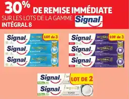 Auchan Signal integral 8 offre