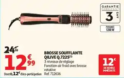 Auchan Brosse soufflante qilive q.7225 offre