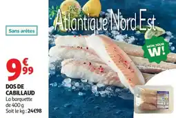 Auchan Dos de cabillaud offre
