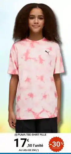 E.Leclerc Sport Puma - tee shirt fille offre
