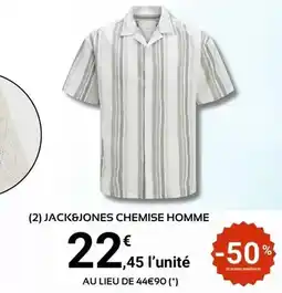 E.Leclerc Sport Jack&jones - jack&jones chemise homme offre