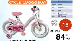 E.Leclerc Sport Cycle woodsun offre