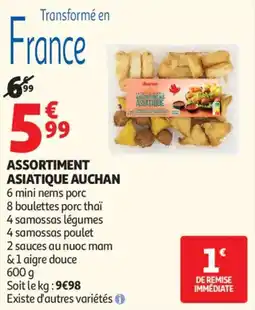 Auchan Assortiment asiatique auchan offre