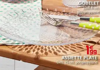 Gifi Assiette Plate offre