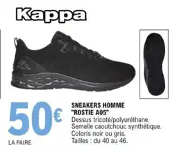E.Leclerc Sport KAPPA Sneakers homme rostie a05 offre