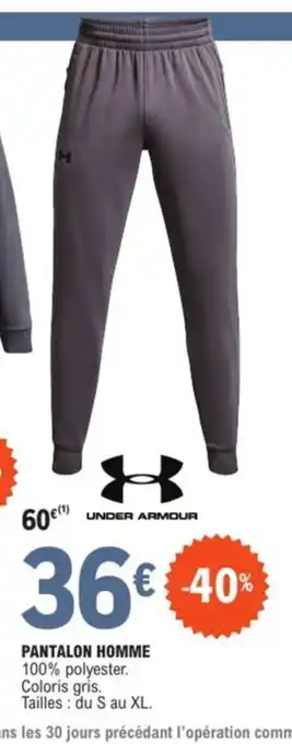 UNDER ARMOUR Pantalon homme