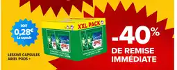 Carrefour ARIEL PODS Lessive capsules offre