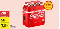Carrefour COCA COLA Soda offre