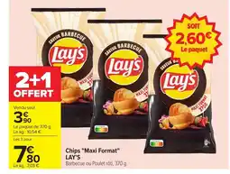 Carrefour LAYS Chips Maxi Format offre