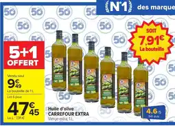 Carrefour CARREFOUR EXTRA Huile d'olive offre