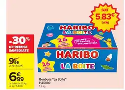 Carrefour HARIBO Bonbons La Boîte offre