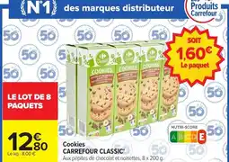 Carrefour CARREFOUR CLASSIC Cookies offre