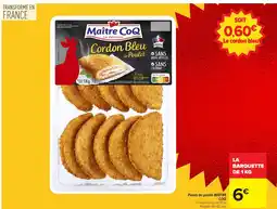 Carrefour MAÎTRE COQ Panés de poulet offre