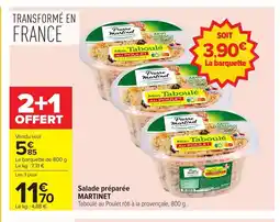 Carrefour MARTINET Salade préparée offre