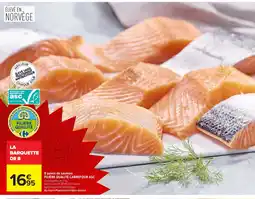 Carrefour FILIÈRE QUALITÉ CARREFOUR ASC 8 pavés de saumon offre