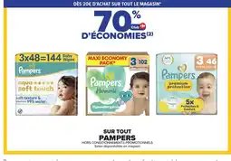 Carrefour PAMPERS Sur tout offre